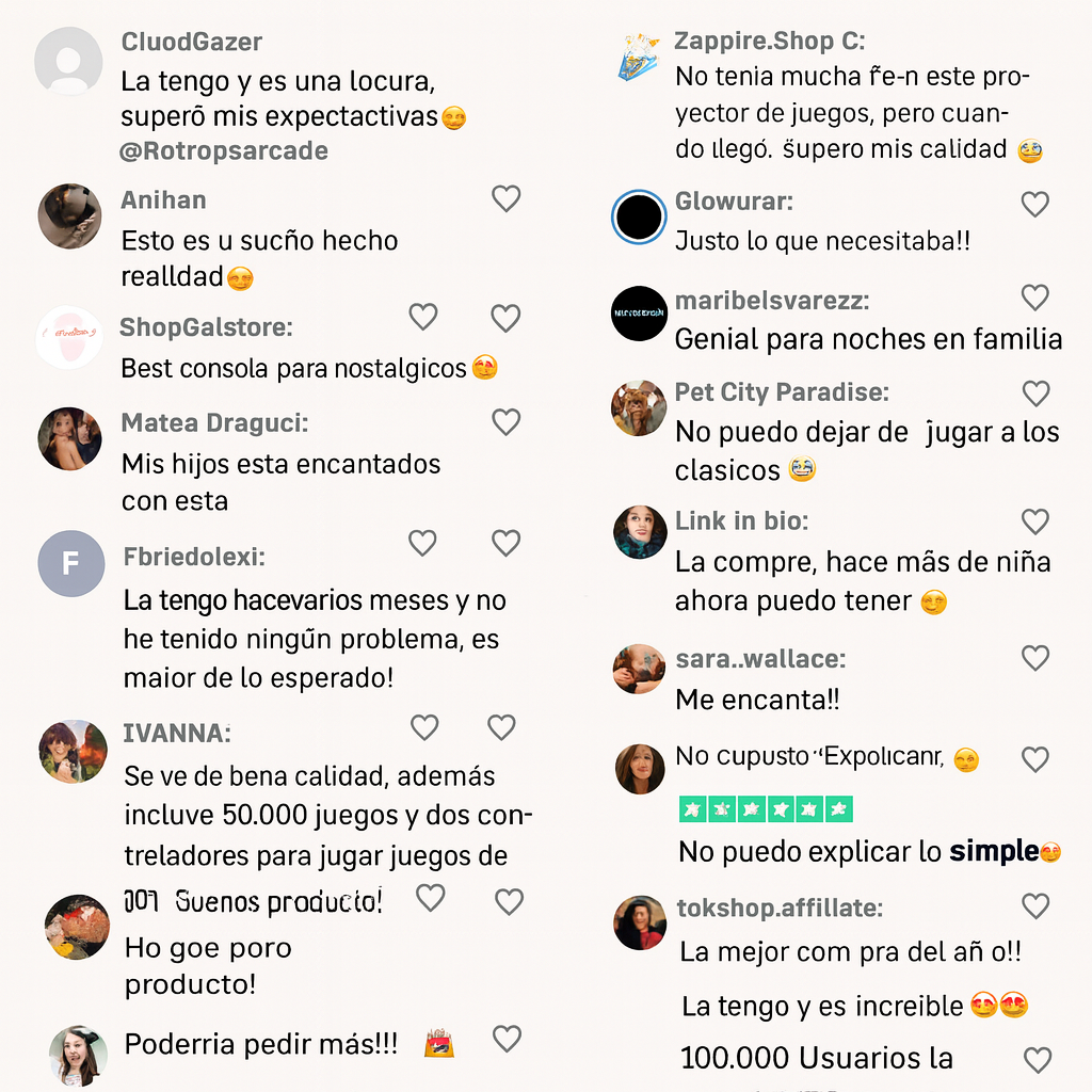 RetroPS Arcade PRO™ – 20.000 Juegos en 4K | Pago Contra Entrega