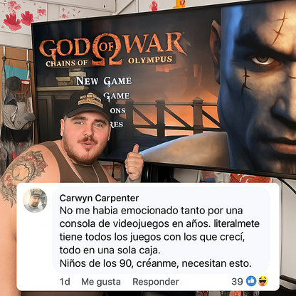 RetroPS Arcade PRO™ – 20.000 Juegos en 4K | Pago Contra Entrega